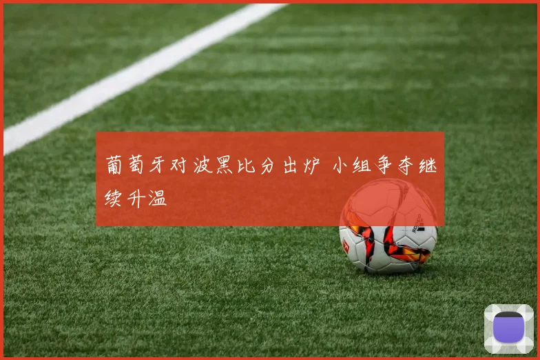 葡萄牙对波黑比分出炉 小组争夺继续升温