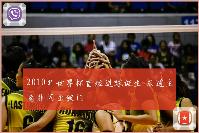 2010年世界杯首粒进球诞生 东道主南非闪击破门