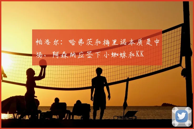 帕洛尔：哈弗茨和梅里诺本质是中场，阿森纳应签下小蜘蛛和KK