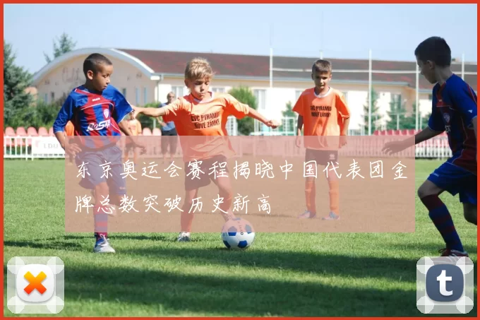 东京奥运会赛程揭晓中国代表团金牌总数突破历史新高