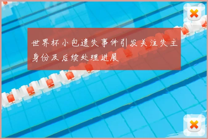世界杯小包遗失事件引发关注失主身份及后续处理进展